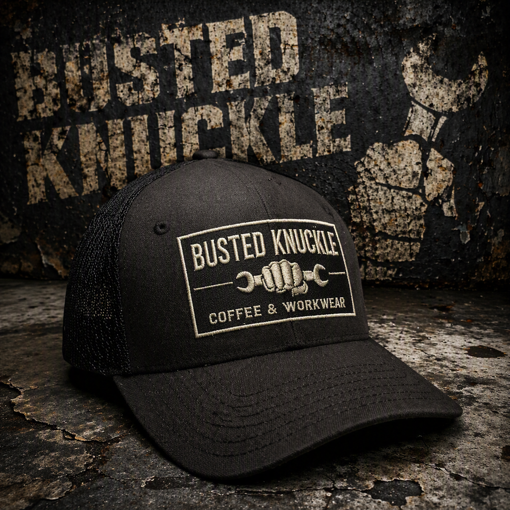 BKB Trucker Hat — Black / Black