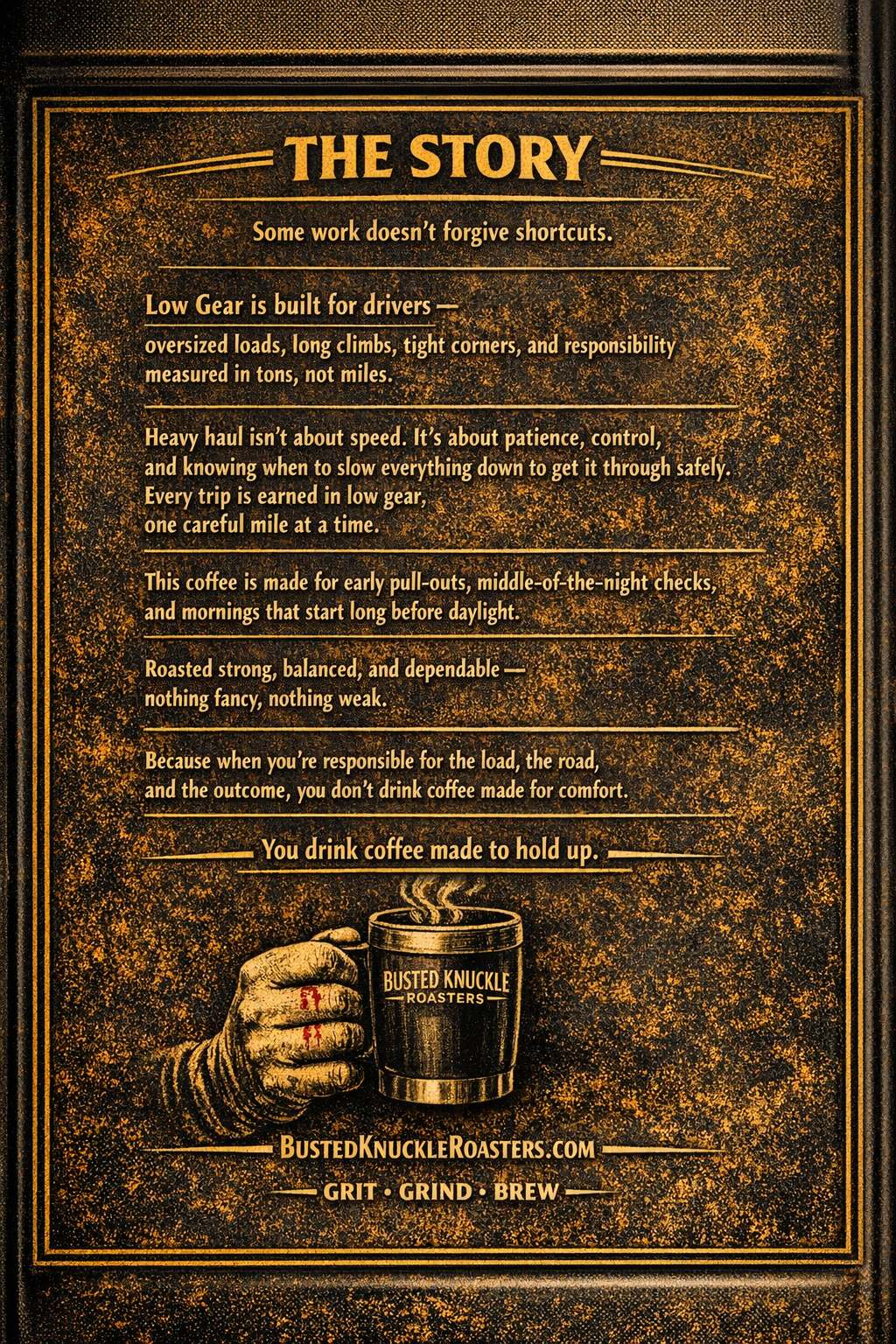 Low Gear Roast — Medium Roast Coffee