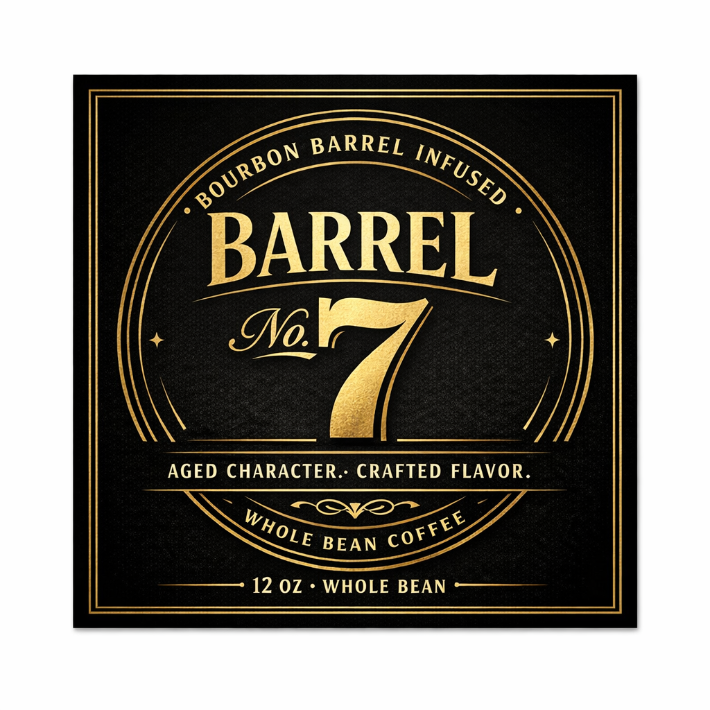Barrel No. 7 — Bourbon Barrel Aged Coffee | Reserve Series